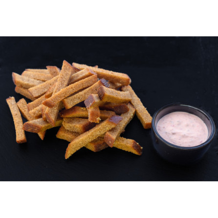 Грінки з часником