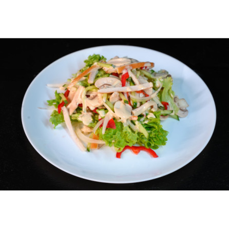 Салат з копченою куркою (ск�...